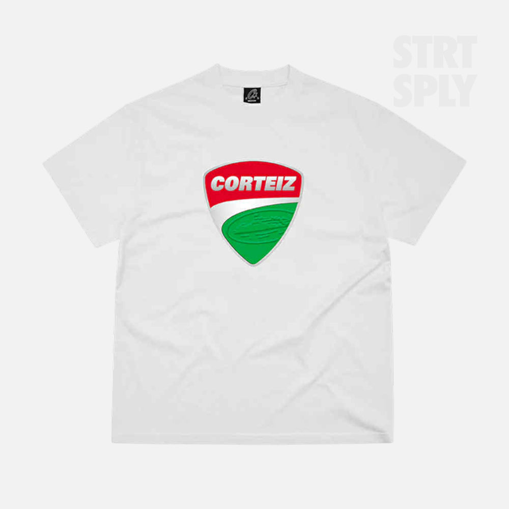Corteiz RTW Shield T-Shirt - White