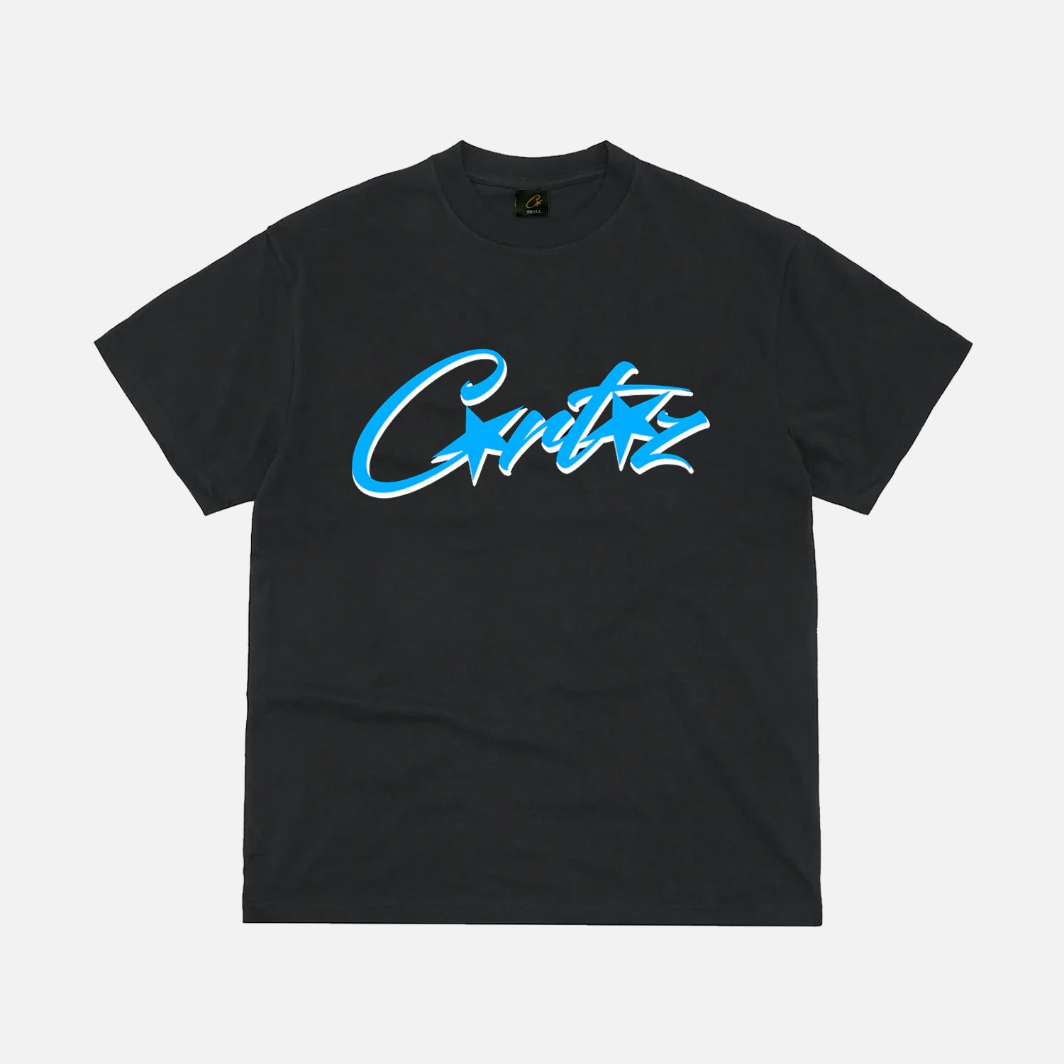 Preloved Corteiz RTW Allstarz T-Shirt - Black / Blue