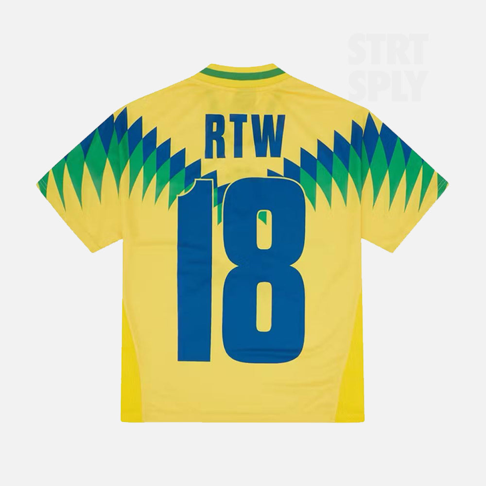 Corteiz RTW Club America Brasil Jersey - Yellow