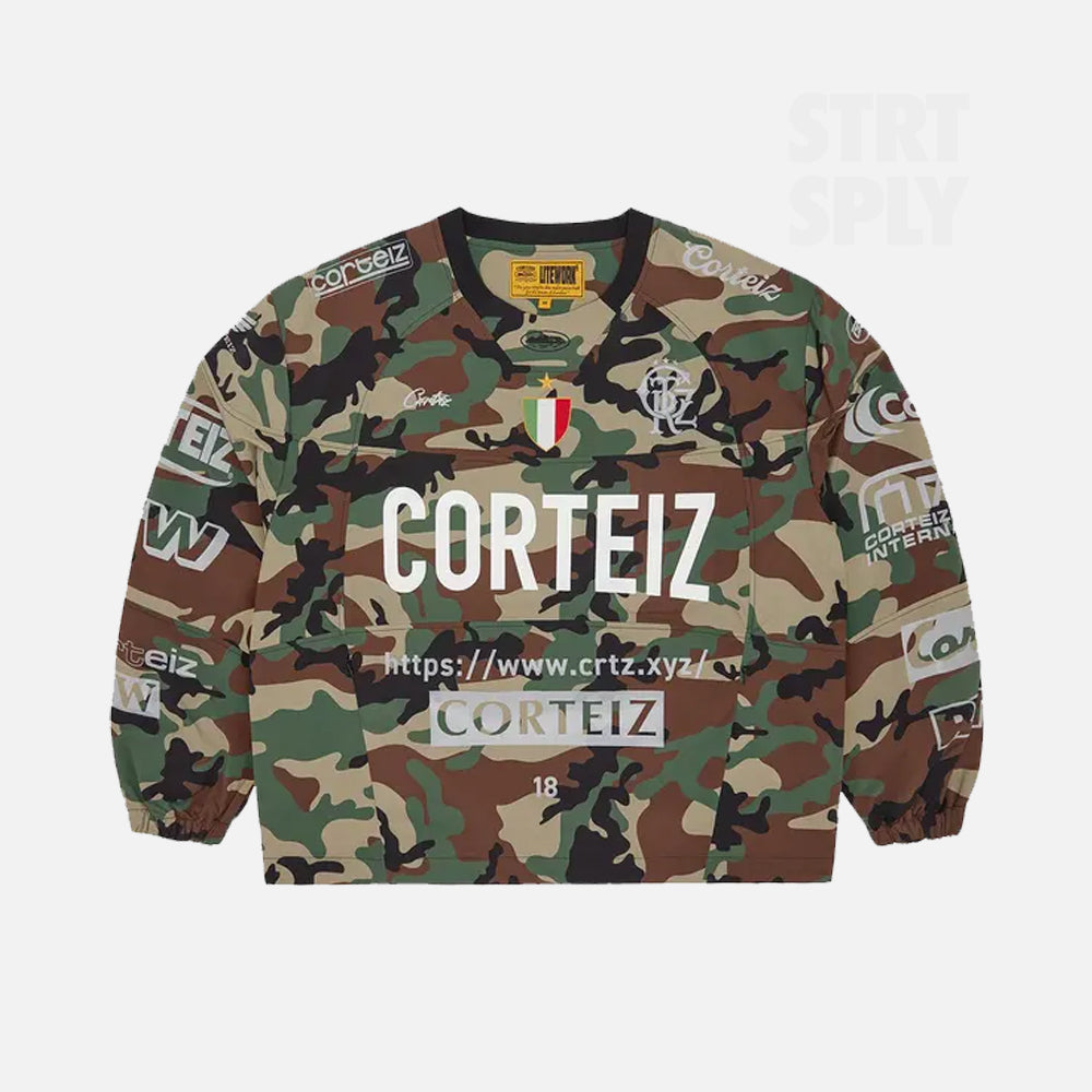 Corteiz RTW Sponsors Training Pullover - Camo