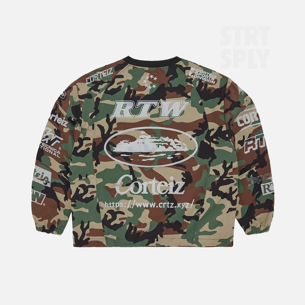 Corteiz RTW Sponsors Training Pullover - Camo