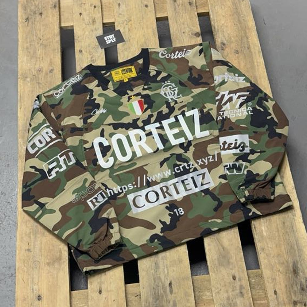 Corteiz RTW Sponsors Training Pullover - Camo