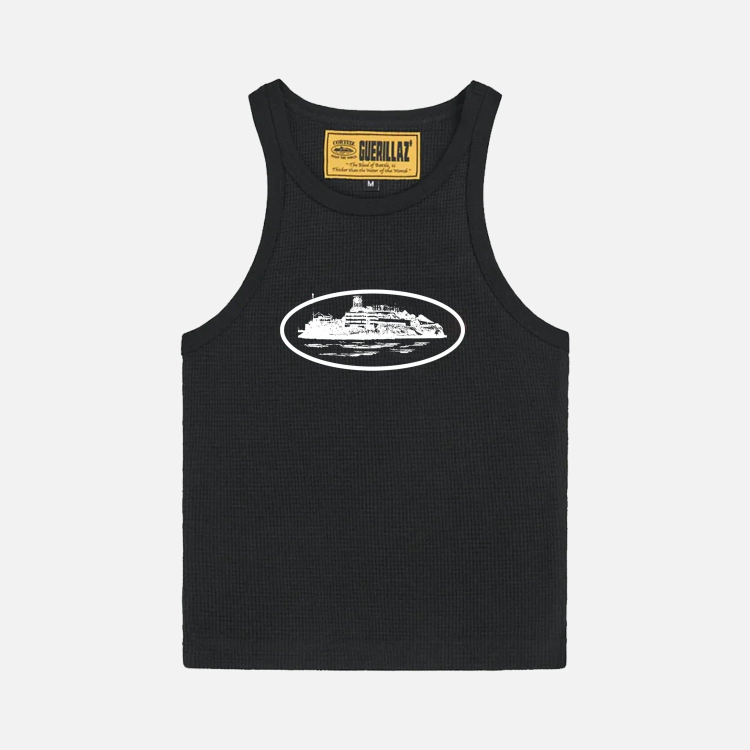 Corteiz RTW OG Women’s Alcatraz Tank Top - Black / White
