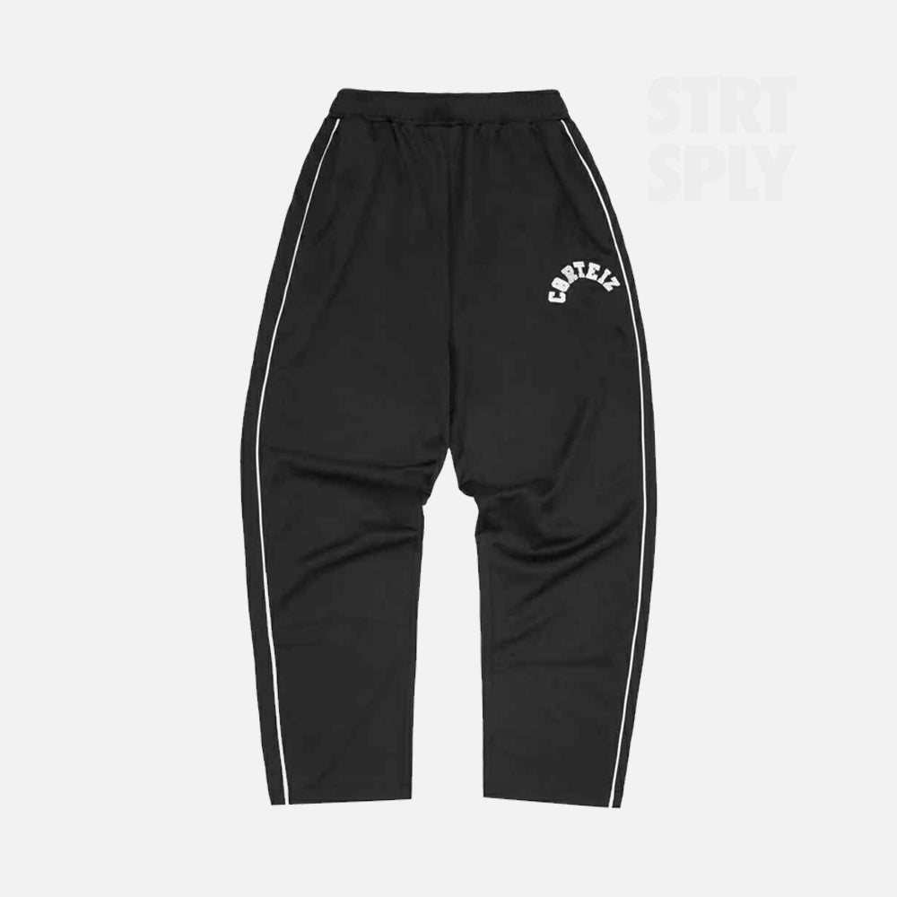 Corteiz RTW Crest Arch Track Pant - Black