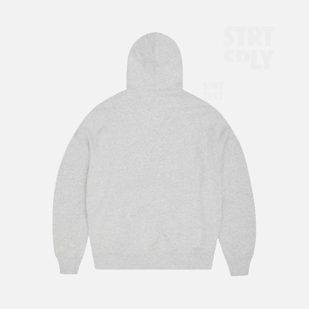 Corteiz RTW Lion Boxy Zip Hoodie - Light Heather