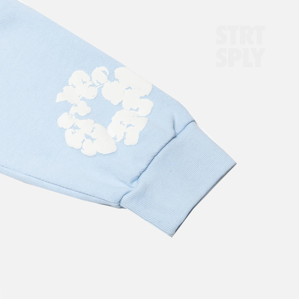 Denim Tears Cotton Wreath Hoodie - Powder Blue