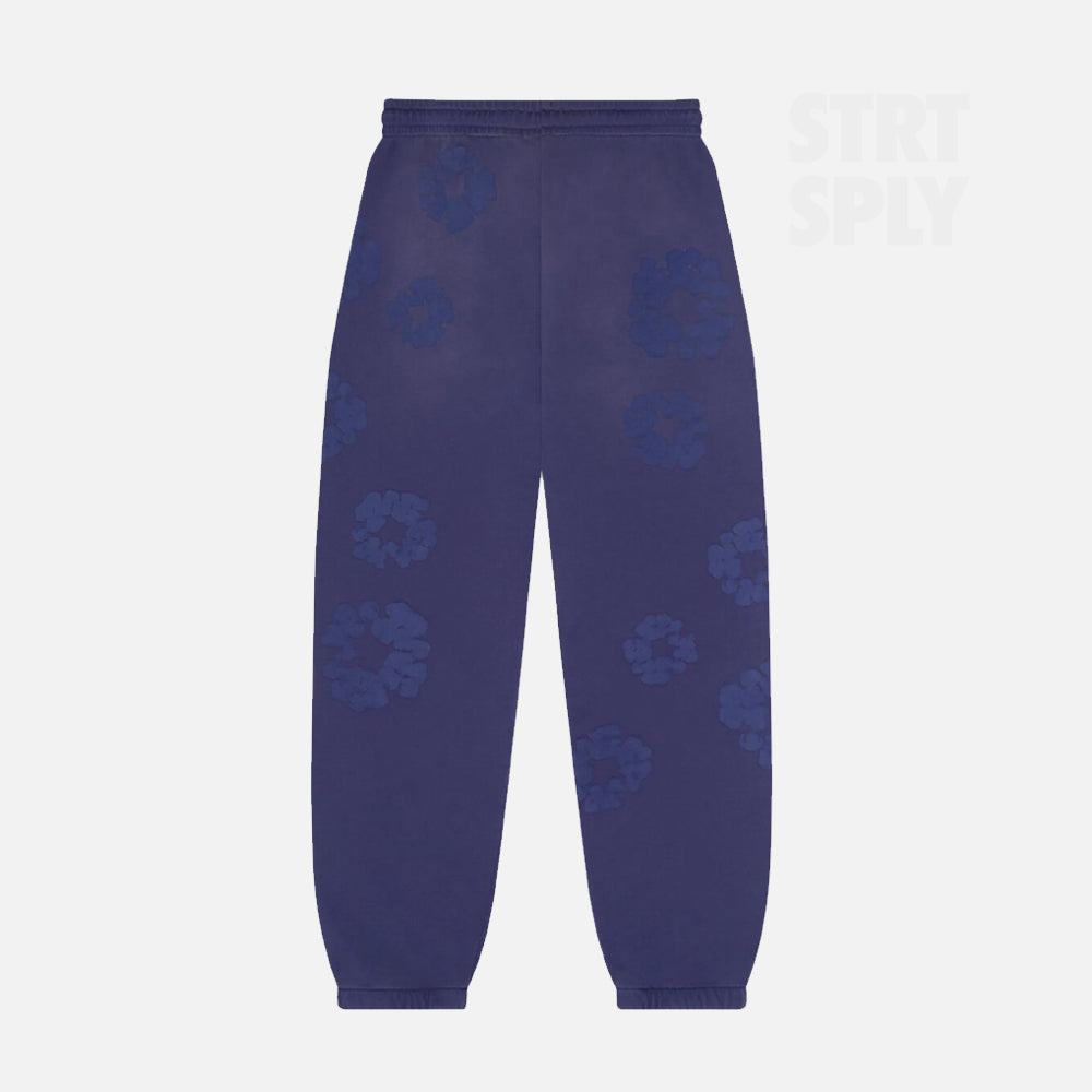 Denim Tears Mono Cotton Wreath Sweatpant - Blue