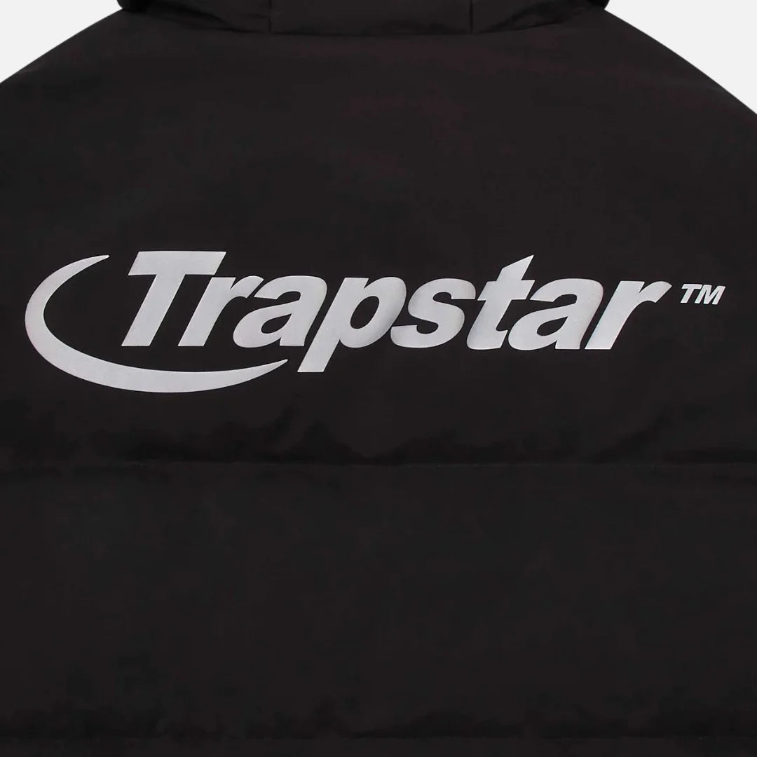 Trapstar Hyperdrive Technical Puffer Jacket - Black / Reflective