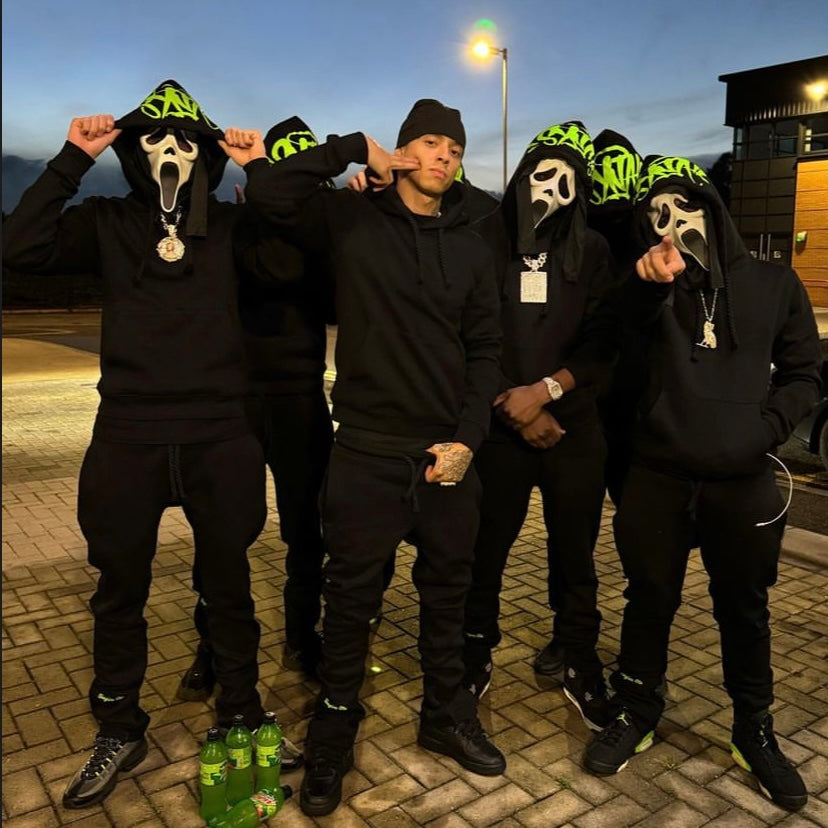 Syna World Logo Tracksuit - Black / Green
