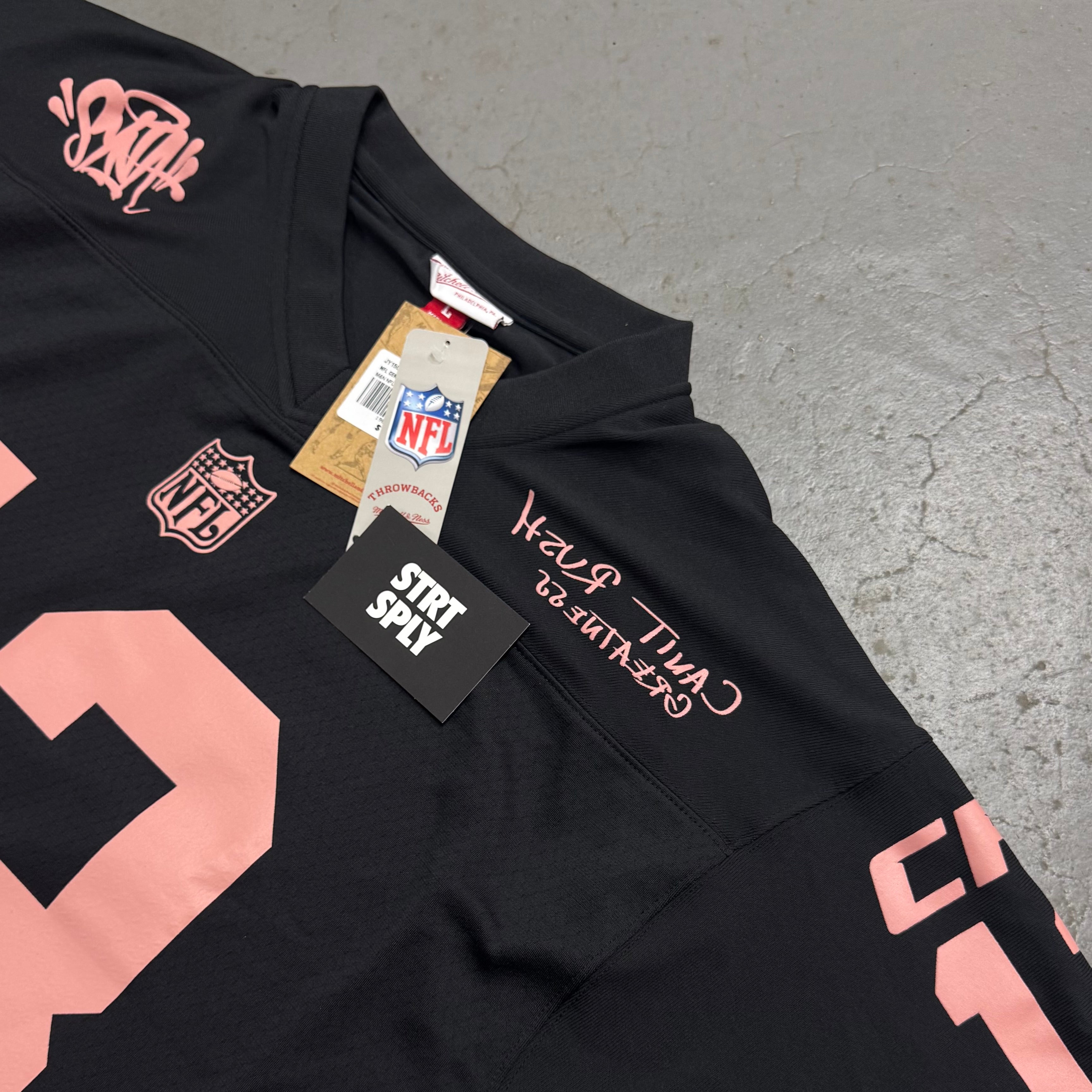 Syna World x NFL x Mitchell & Ness CRG Jersey - Black
