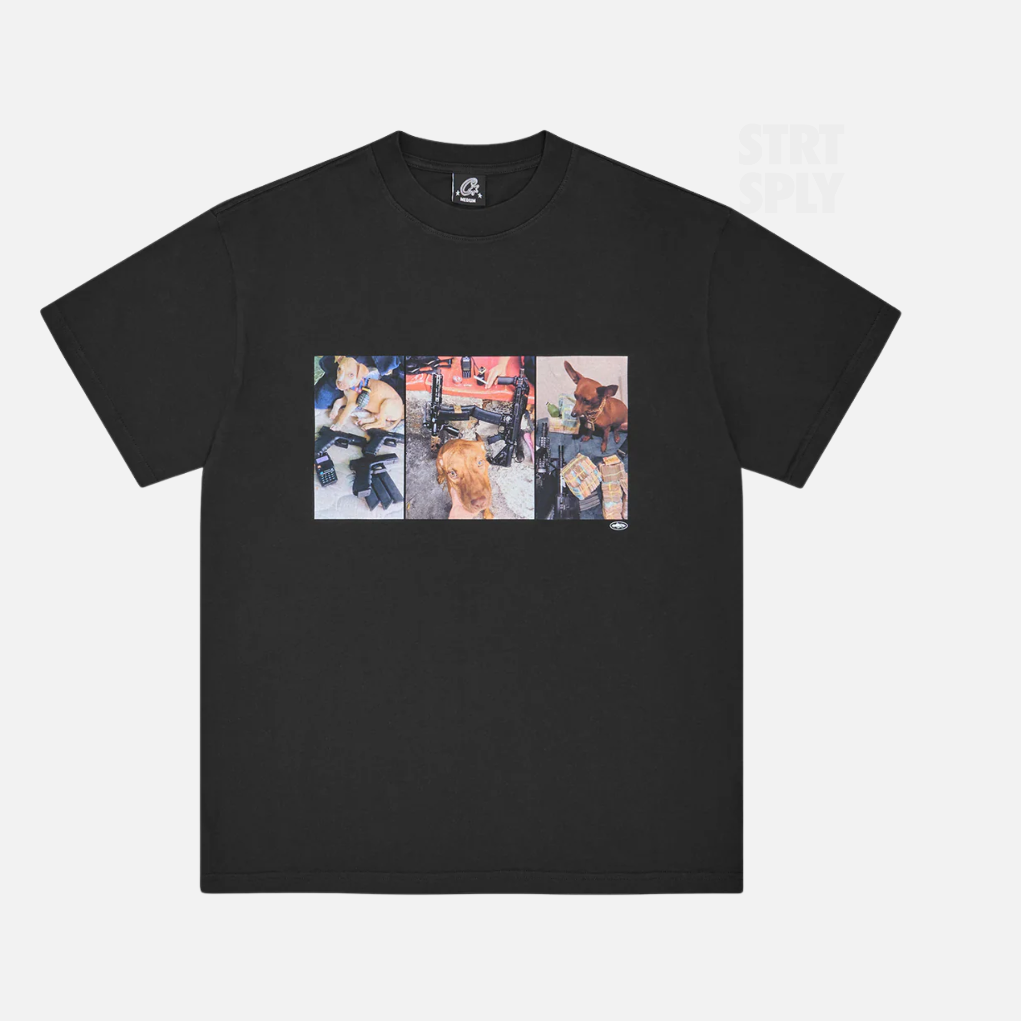 Corteiz RTW Narco Pets T-Shirt - Black