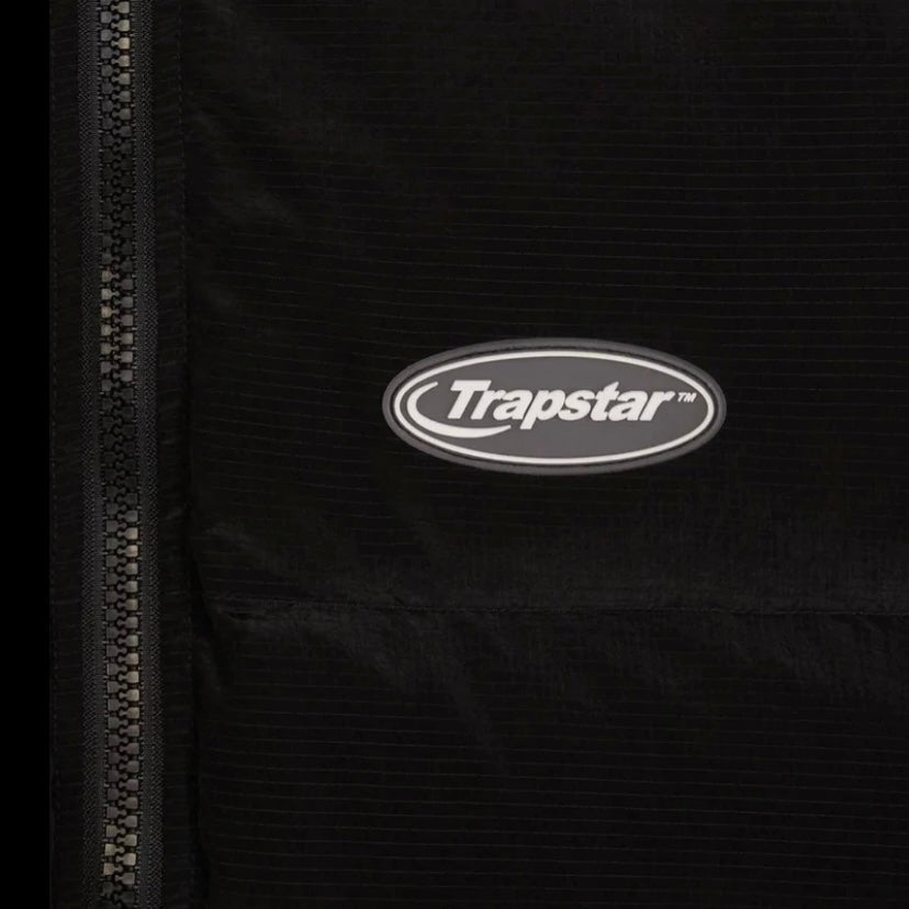 Trapstar Hyperdrive 2.0 Puffer Jacket - Black / White