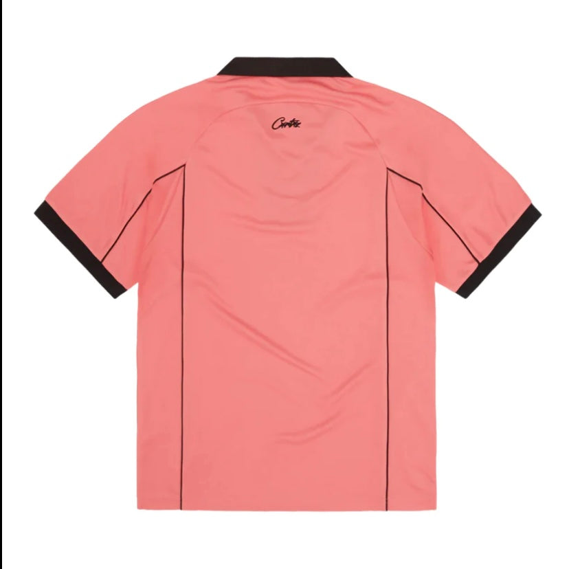 Corteiz RTW Tallisimo Football Jersey - Pink / Black