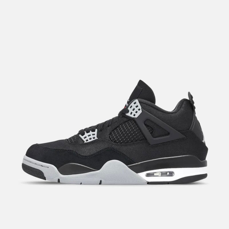 Air Jordan 4 Retro - Black Canvas