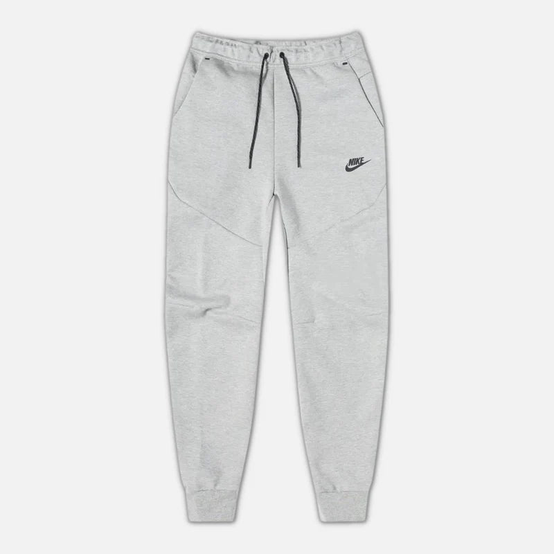 Grey nike tech bottoms best sale