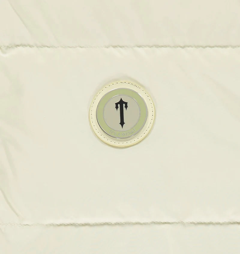 Trapstar Irongate Detachable Hooded Puffer Jacket - Cream