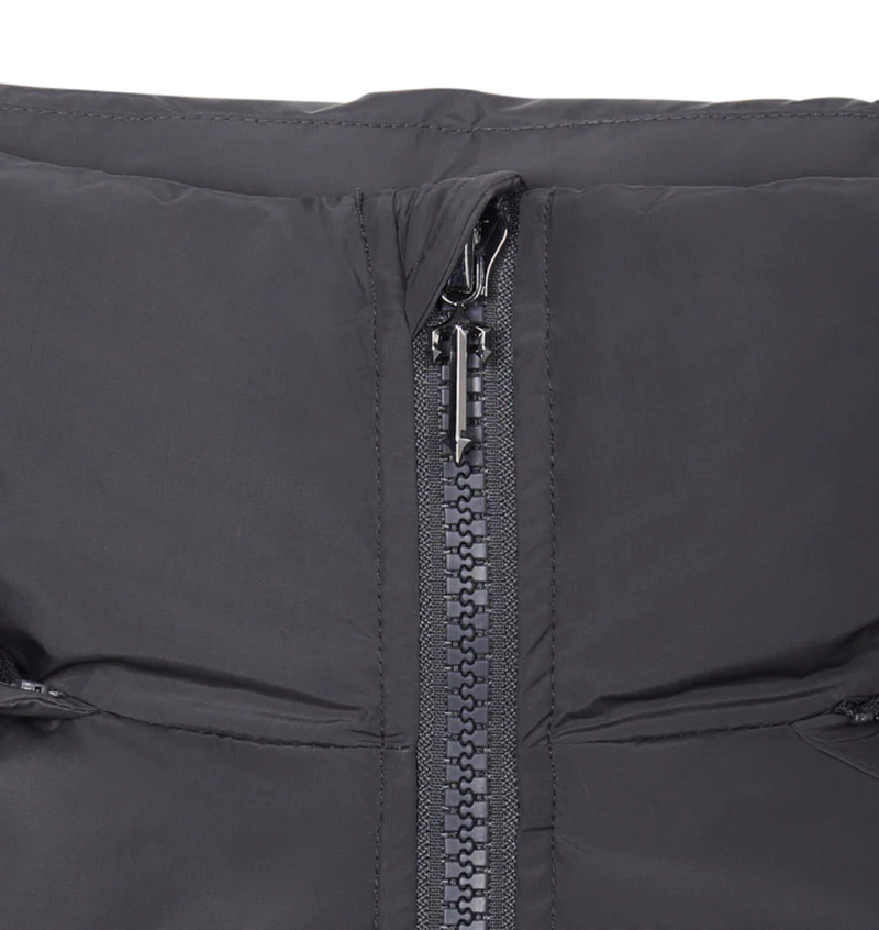 Trapstar Irongate Detachable Hooded Puffer Jacket - Stone Grey