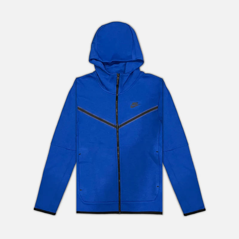 Nike Tech Fleece Hoodie - Royal Blue