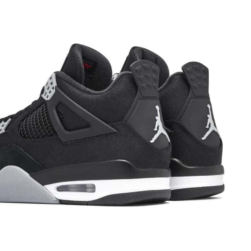 Air Jordan 4 Retro - Black Canvas