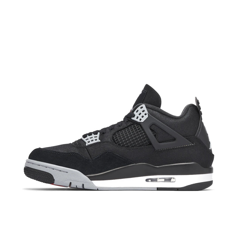 Air Jordan 4 Retro - Black Canvas