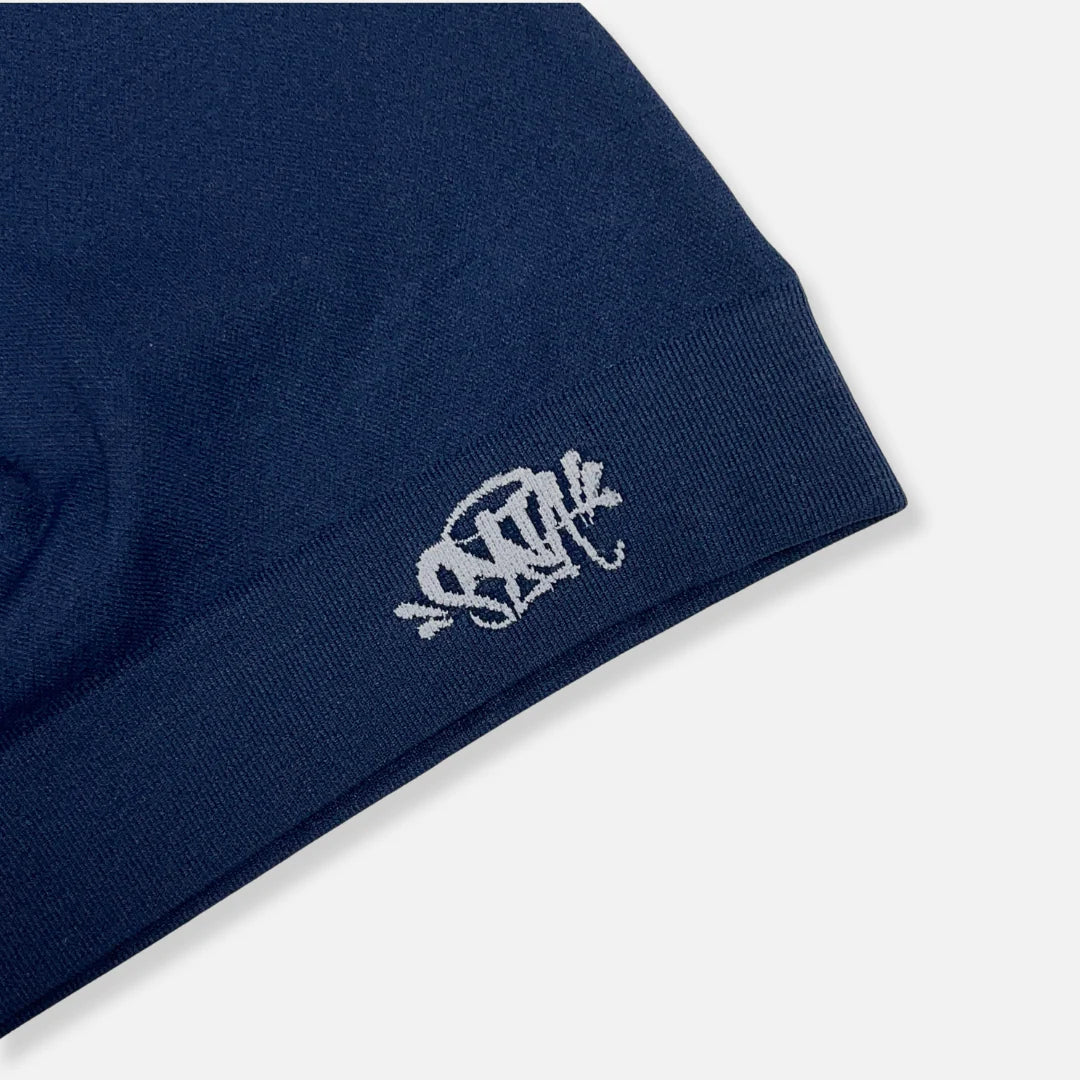 Syna World Logo Skull Hat - Navy / White