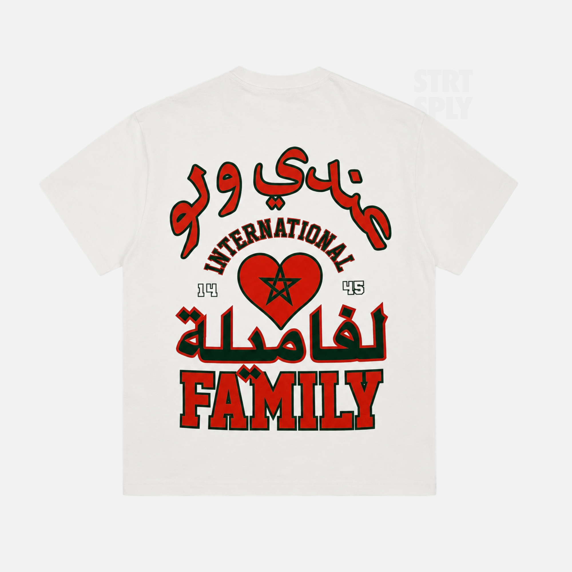 Corteiz RTW International Family T-Shirt - White