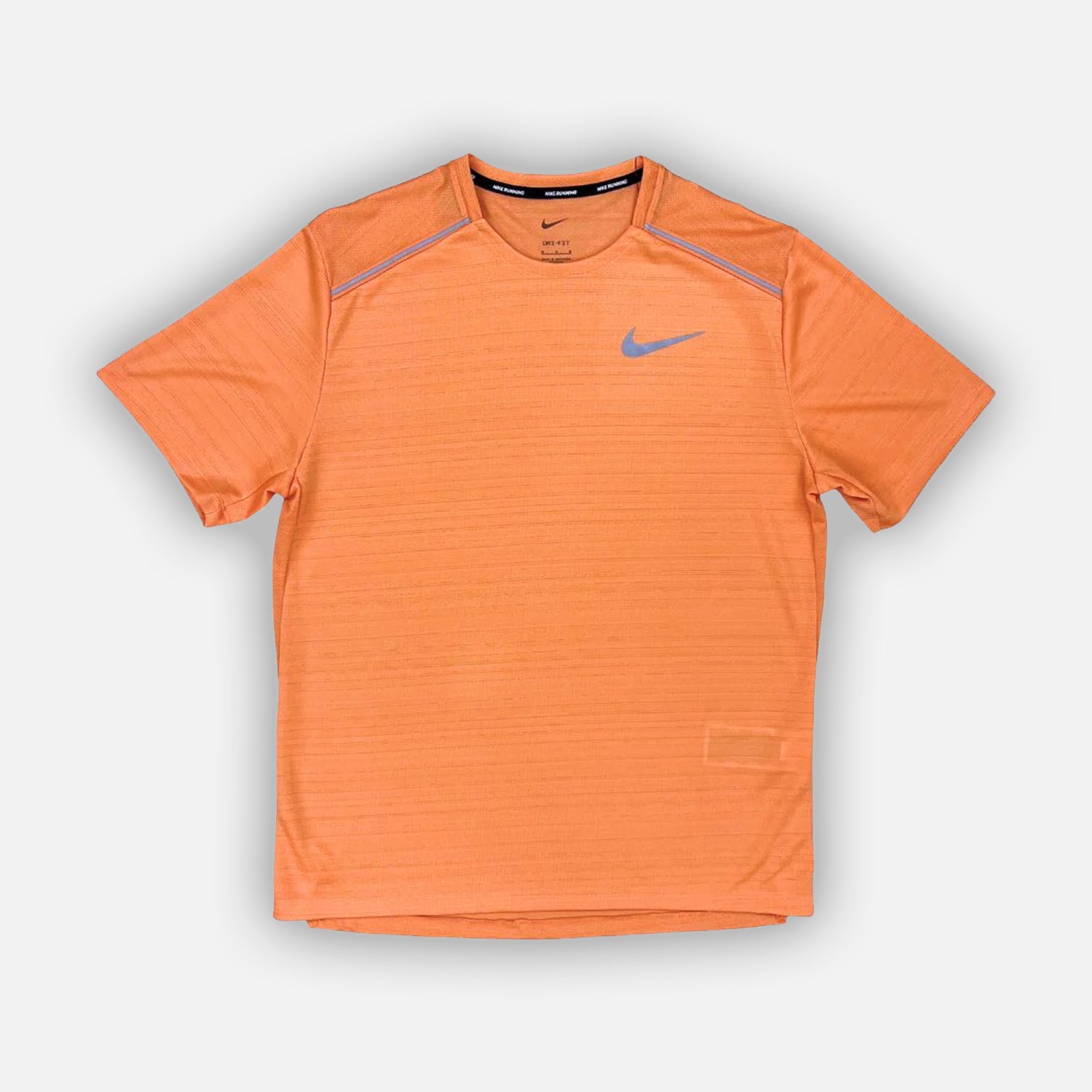 NIKE DRI FIT MILER ORANGE TRANCE REFLECTIVE KICKKONNECT