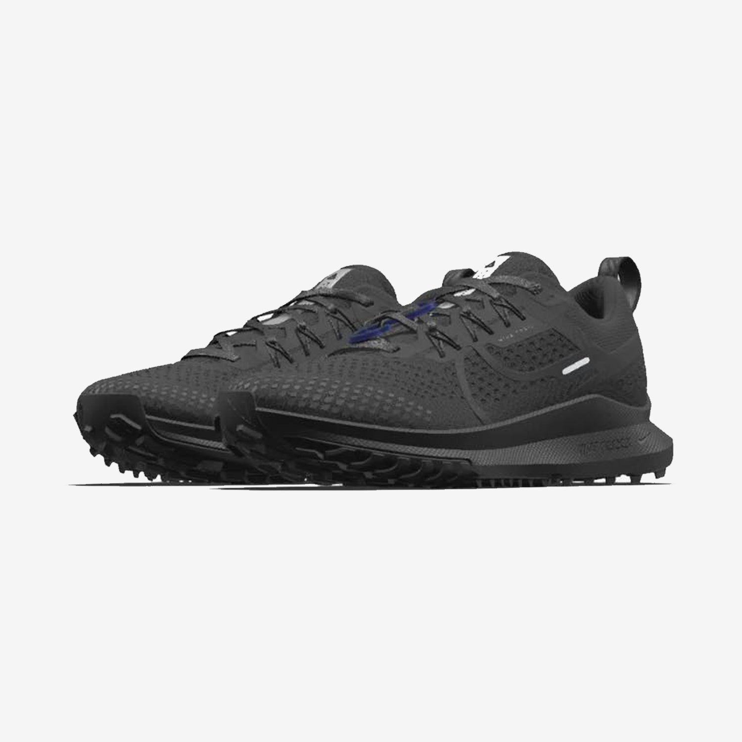 NIKE PEGASUS TRAIL 4 TRIPLE BLACK AND MONOCHROME KICKKONNECT