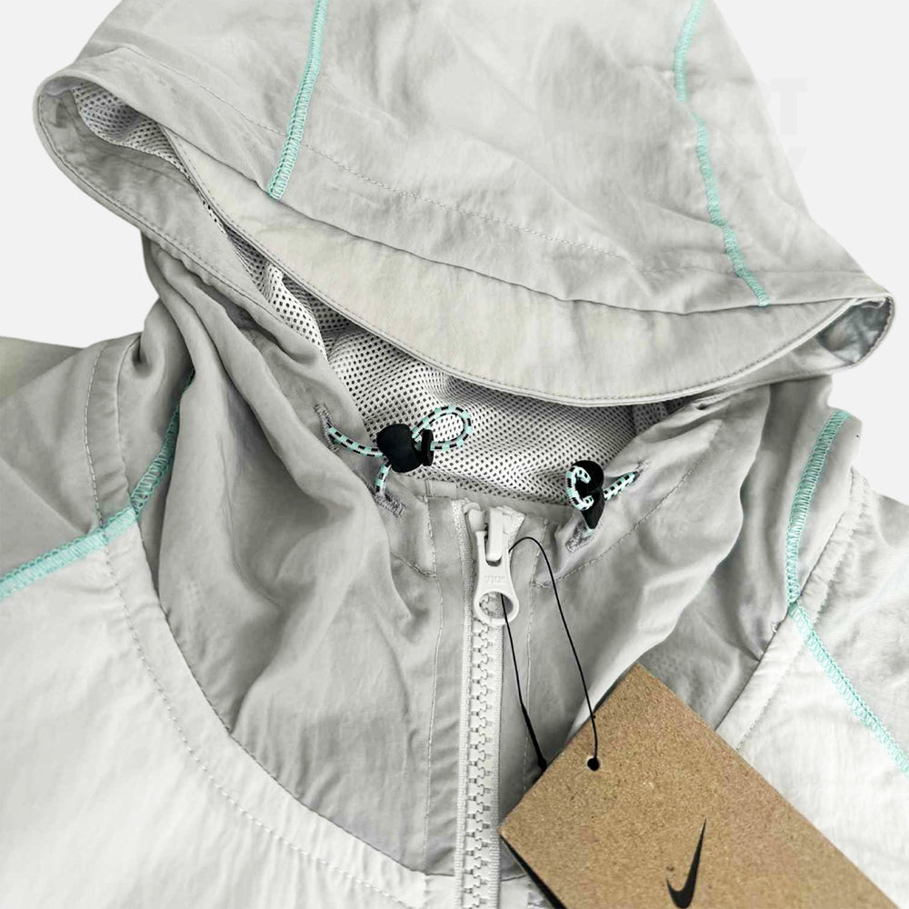 Nike Strike+ Water Repellent Training Jacket - White / Black / Teal