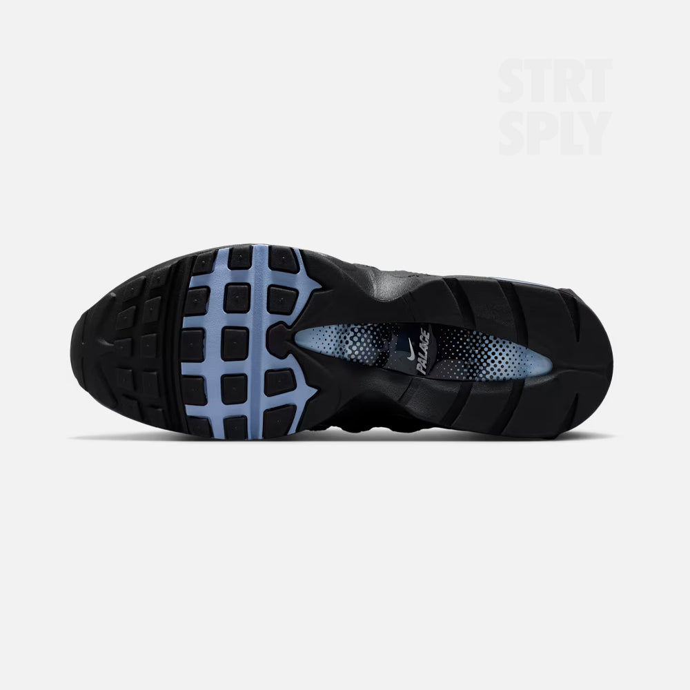 Nike x Palace Air Max 95 Big Bubble - Metallic Silver / Aluminium