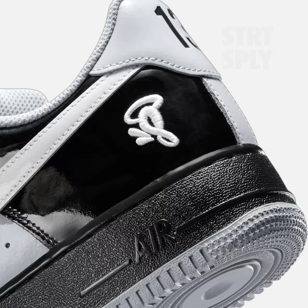 Nike x Syna Air Force 1 '07 - Black / White / Smoke Grey