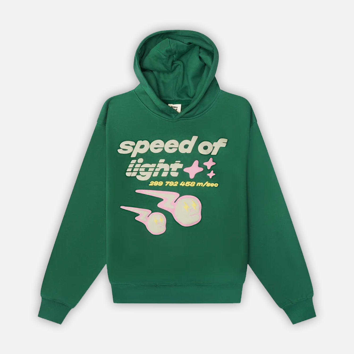 Broken Planet Market 'Speed of Light' Hoodie - Malachite Green