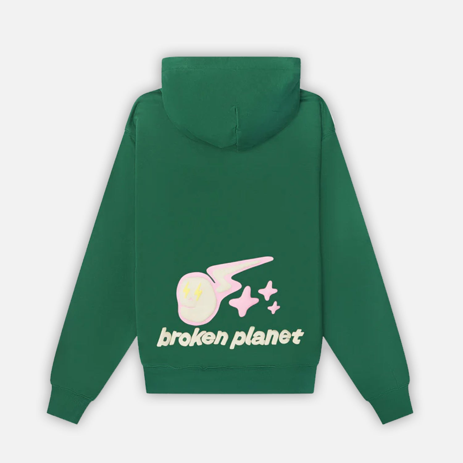 Broken Planet Market 'Speed of Light' Hoodie - Malachite Green