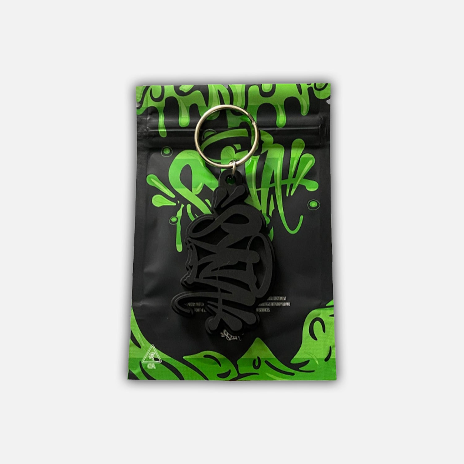 Syna World 'Syna' Logo Keyring - Black