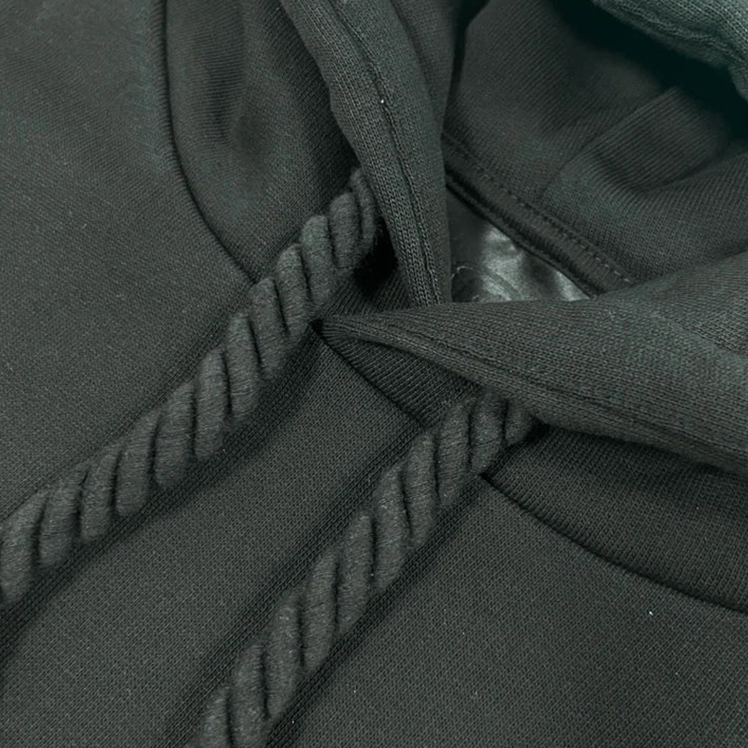 Syna World OG Rope Hoodie - Black / Red