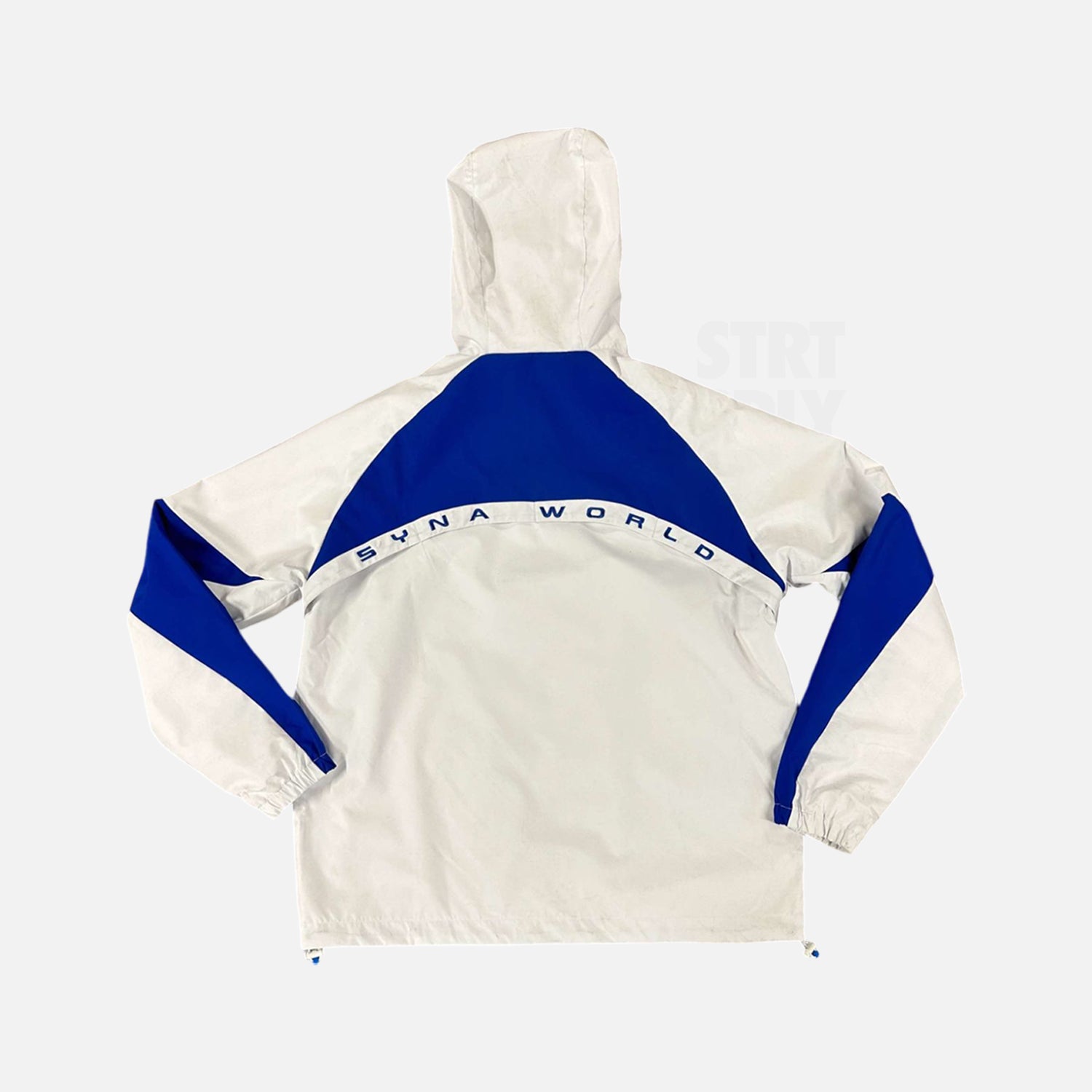 Syna World Vortex Woven Jacket - White / Blue