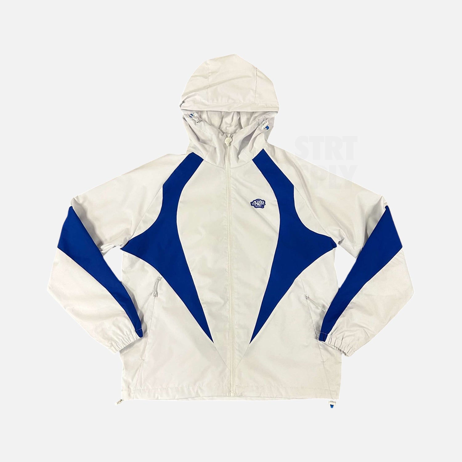 Syna World Vortex Woven Jacket - White / Blue