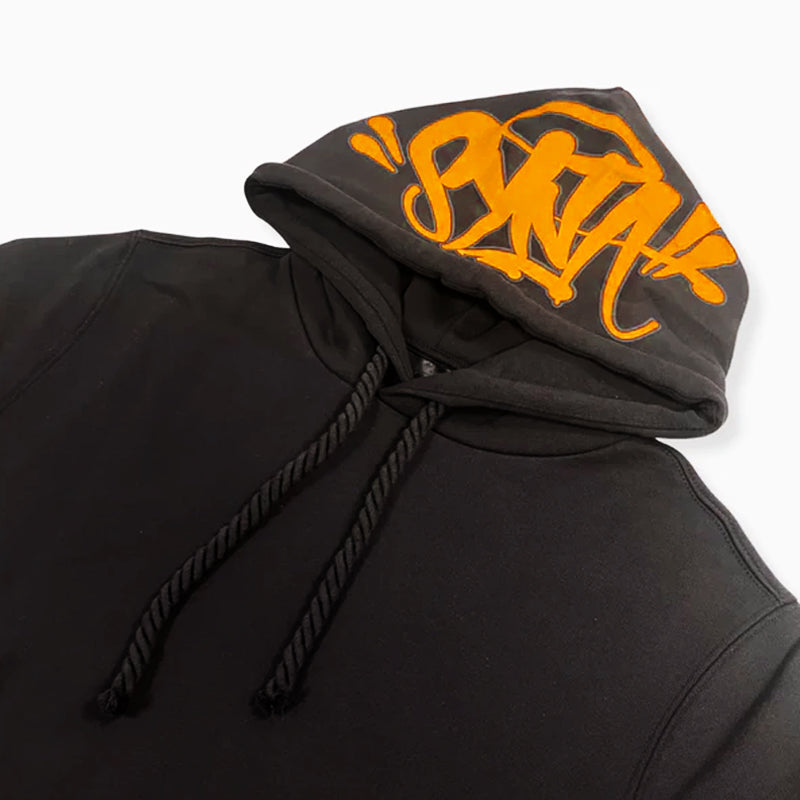 Syna World Logo Tracksuit - Black / Orange