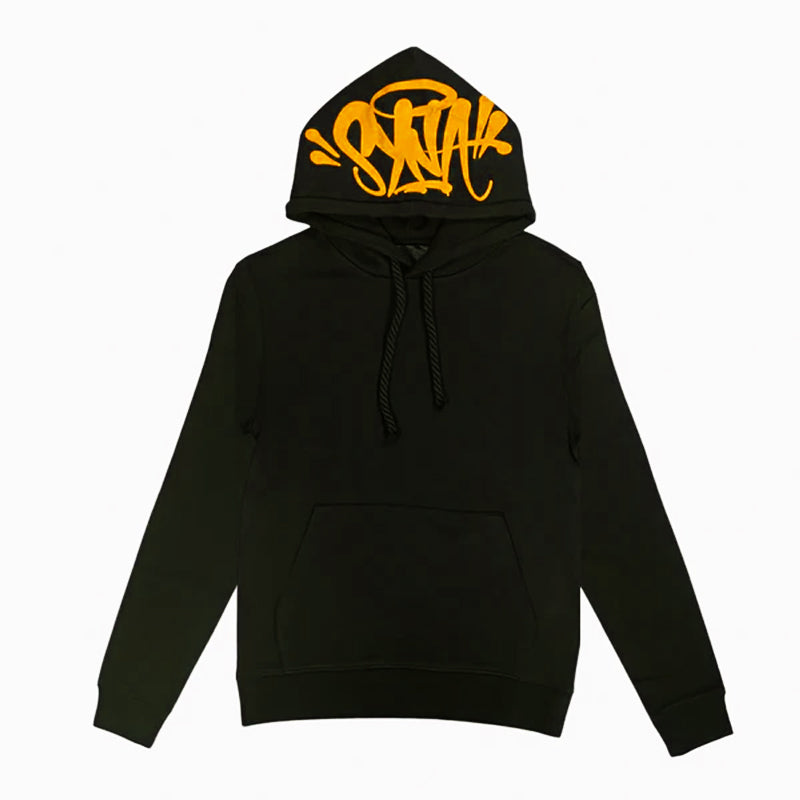 Syna World Logo Tracksuit - Black / Orange