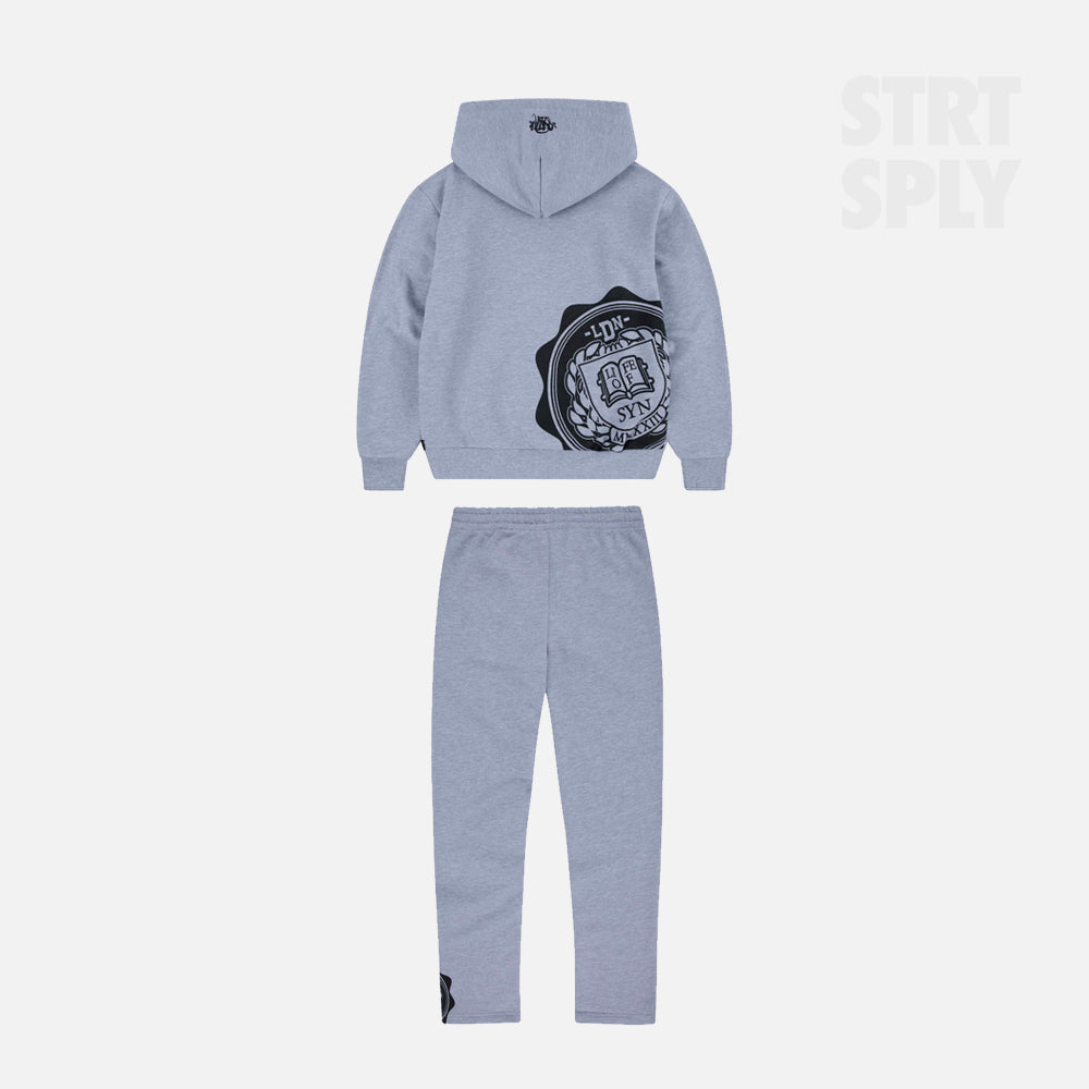 Syna World College Logo Tracksuit - Grey / Black