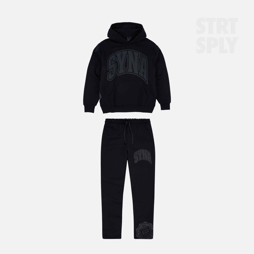 Syna World College Logo Tracksuit - Blackout