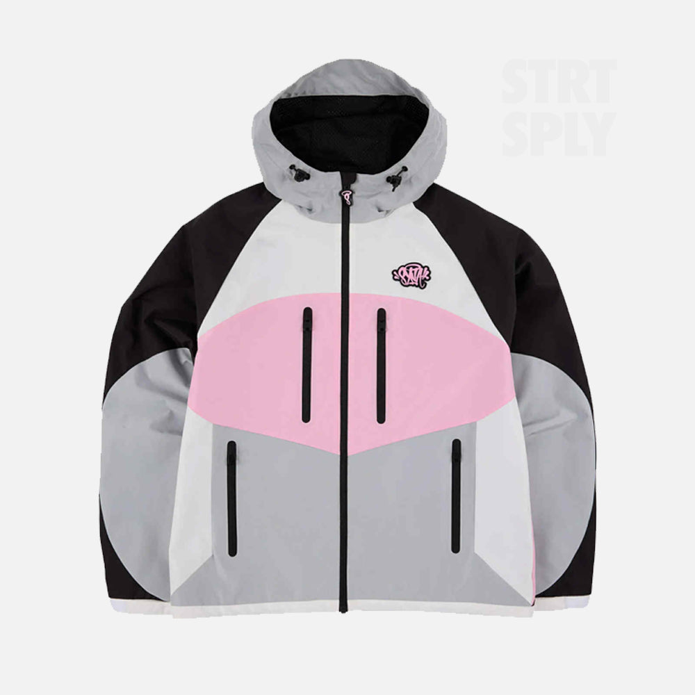 Syna World Dynamic Track Jacket - Grey / Pink Syna World Dynamic Track Jacket - Grey / Pink