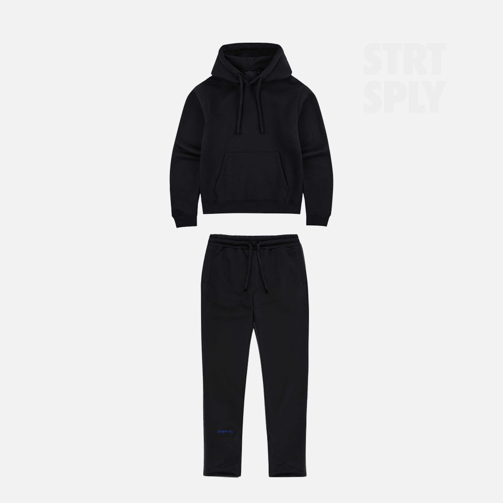 Syna World Logo Tracksuit - Black / Blue