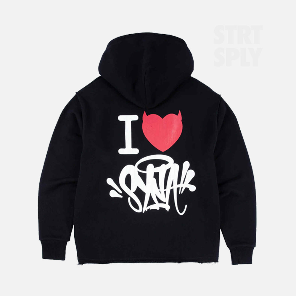 Syna World I Love Syna Hoodie - Black