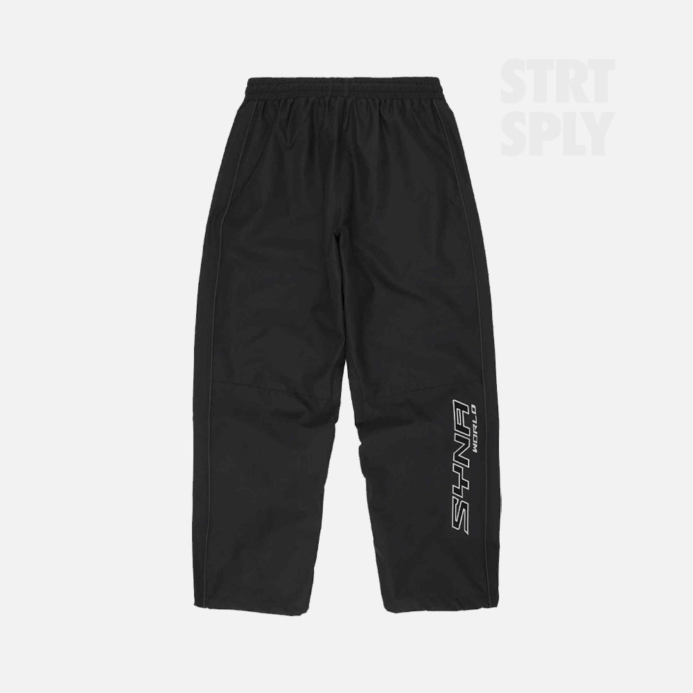 Syna World Micro Ripstop Track Pant - Black / Reflective