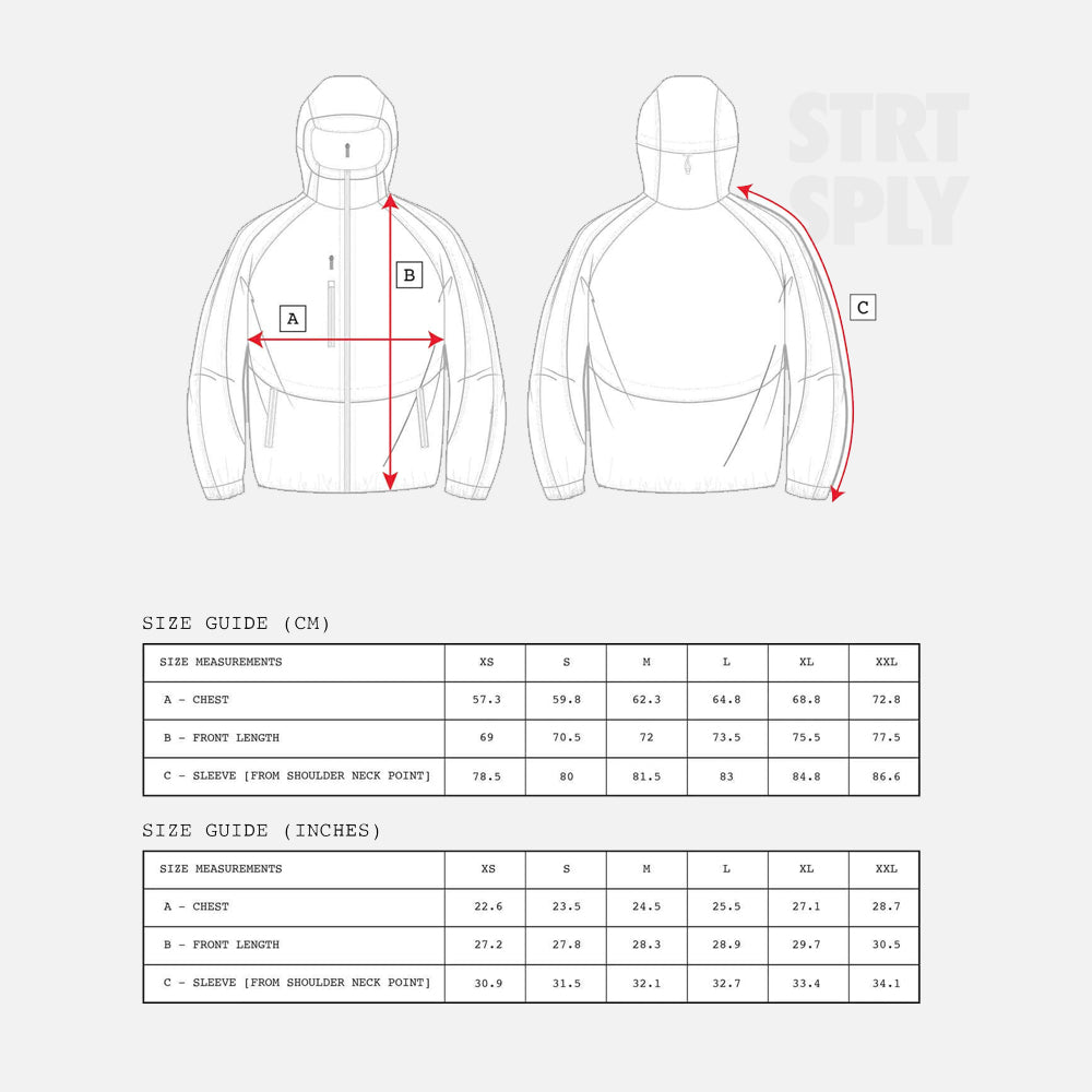 Syna World Micro Ripstop Windbreaker - Black / Reflective