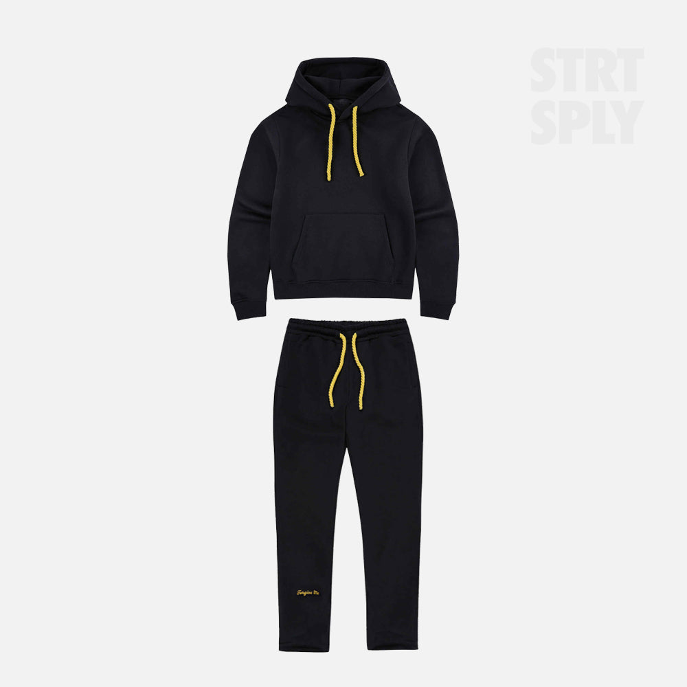 Syna World Logo Tracksuit - Black / Yellow