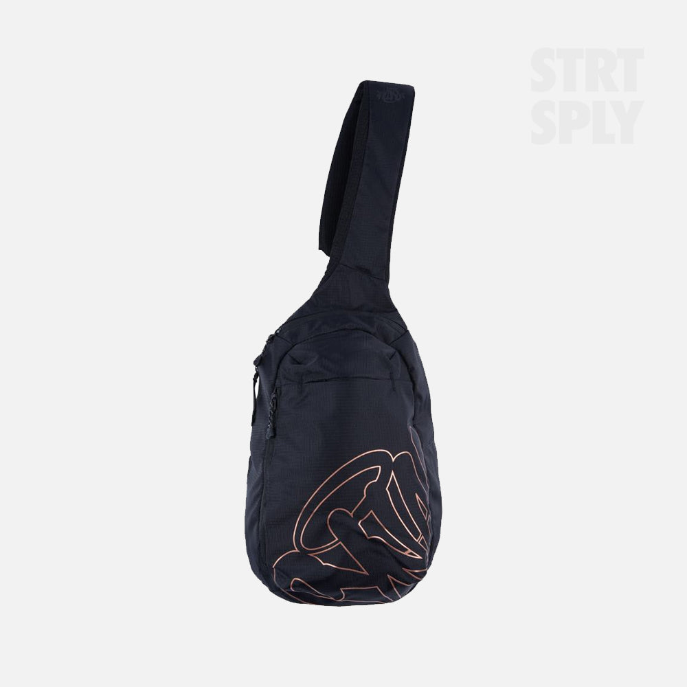 Syna World Sling Bag - Black / Rose Gold