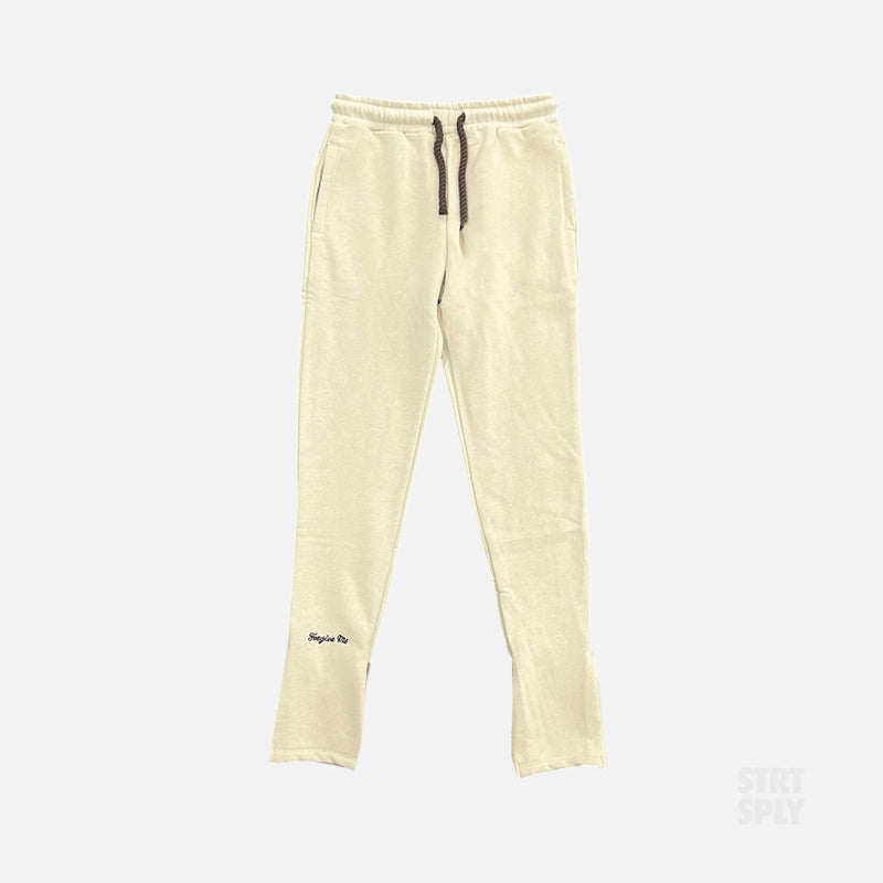Syna World Logo Tracksuit - Beige / Brown