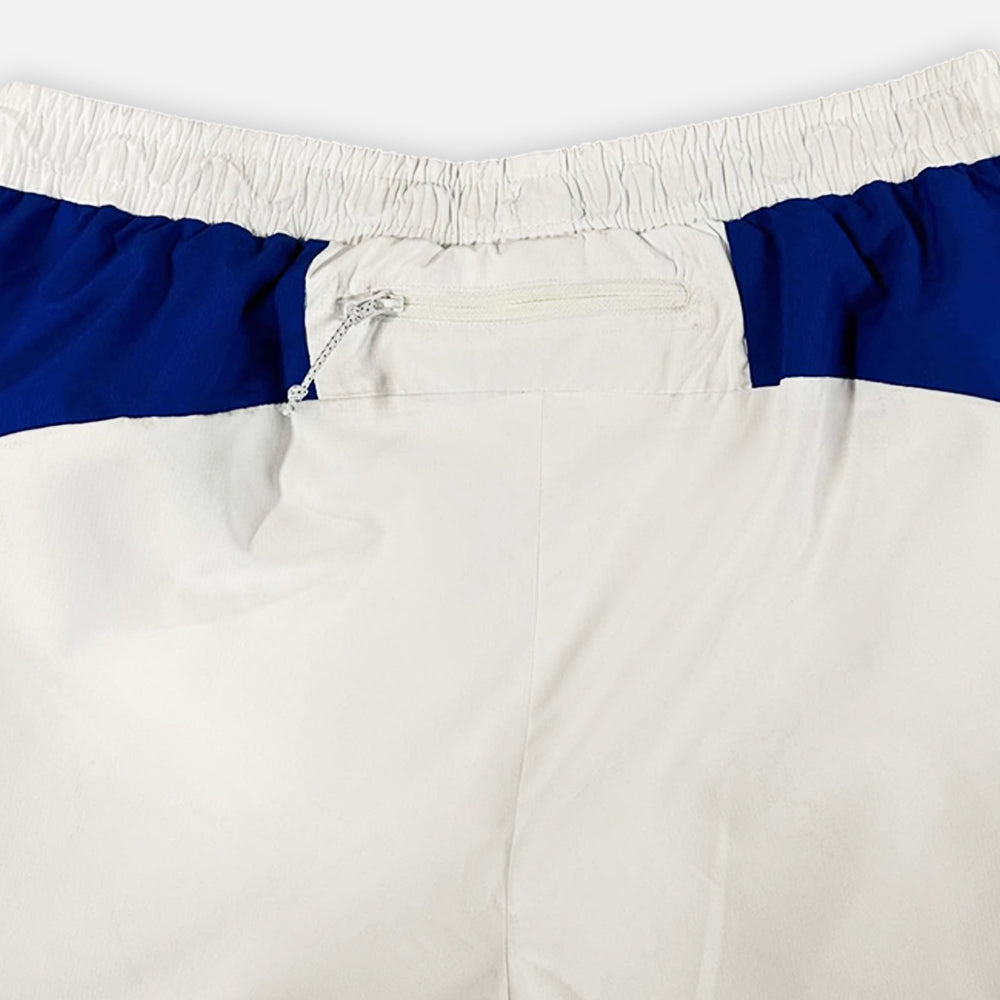 Syna World Vortex Woven Shorts - White / Blue